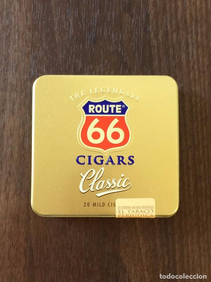 route 66 cigarettes lata agio cigars holland, route 66, 1997. con 9