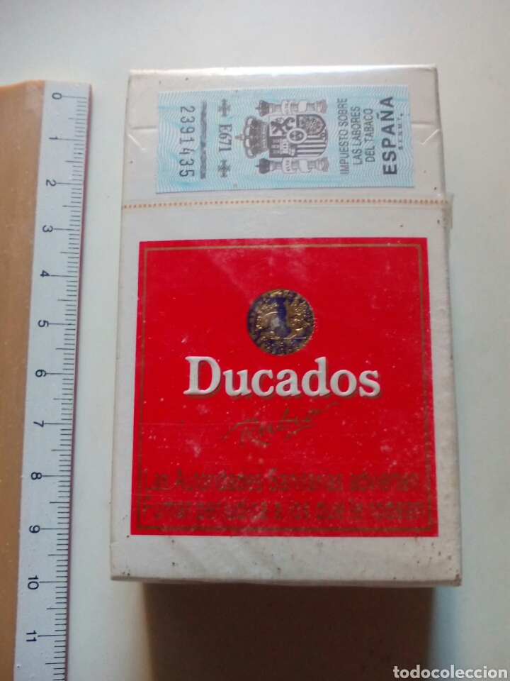 Paquetes de tabaco: CAJA DUCADOS RUBIO SIN ABRIR - Foto 1