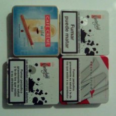 Paquetes de tabaco: LATAS DE TABACO VARIAS. Lote 102847838