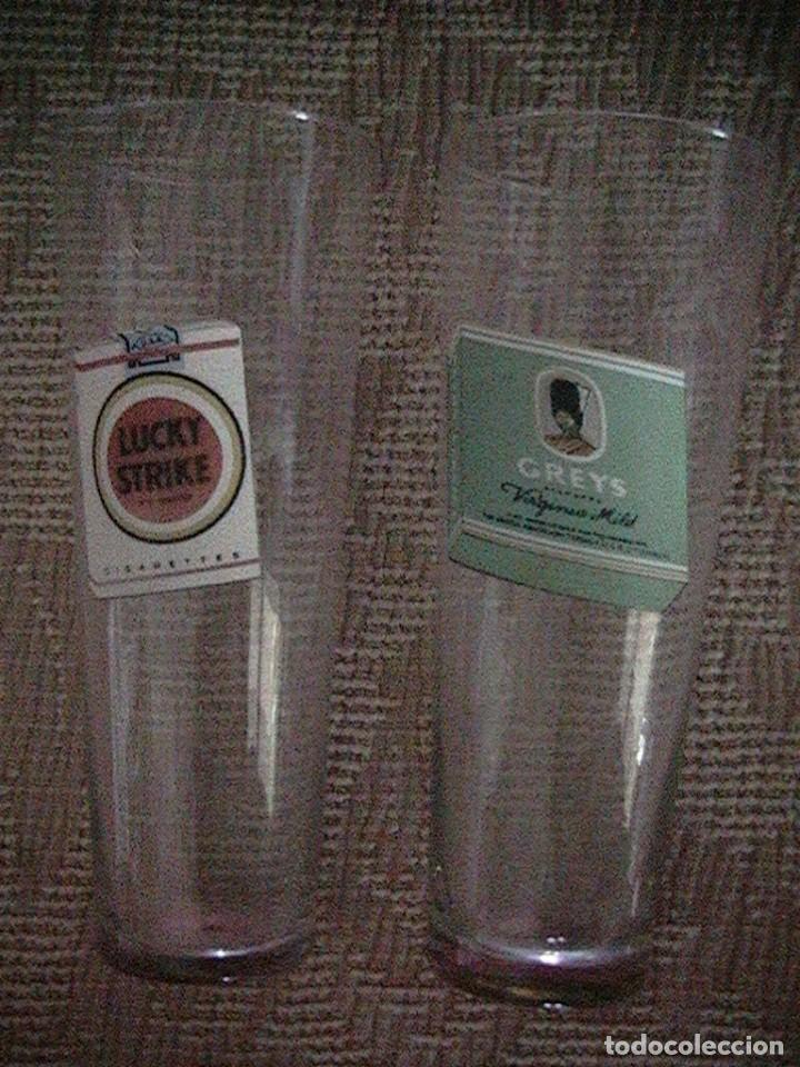 Paquetes de tabaco: vasos cristal cigarrillos tabaco - Foto 2