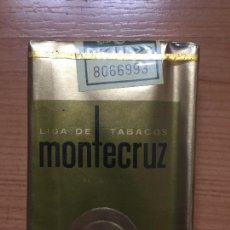 Paquetes de tabaco: PAQUETE DE TABACO `MONTECRUZ` NUEVO SELLADO. Lote 117101955
