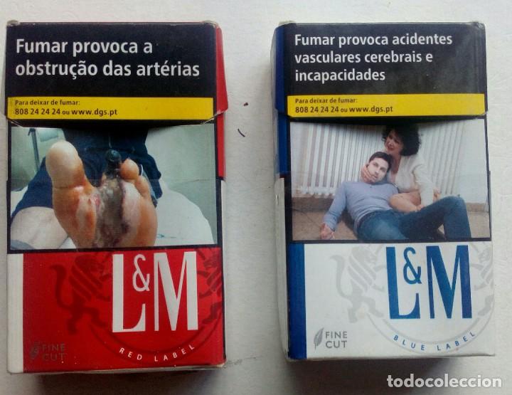 Paquetes de tabaco: 2 paquetes de tabaco cacios,L&M - Foto 1