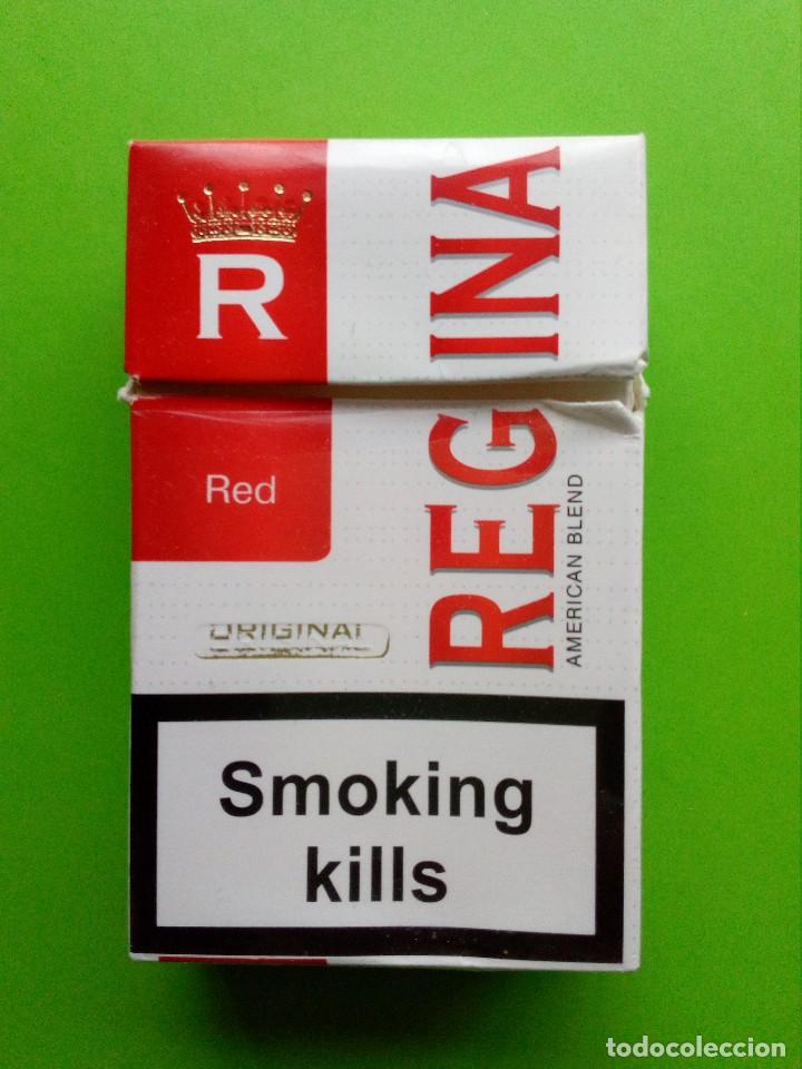 Paquetes de tabaco: Paquete de tabaco Regina. Vacio - Foto 1