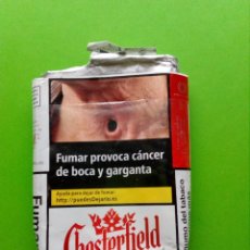 Paquetes de tabaco: PAQUETE DE TABACO CHESTERFIELD RED ,VACIO. Lote 124435763
