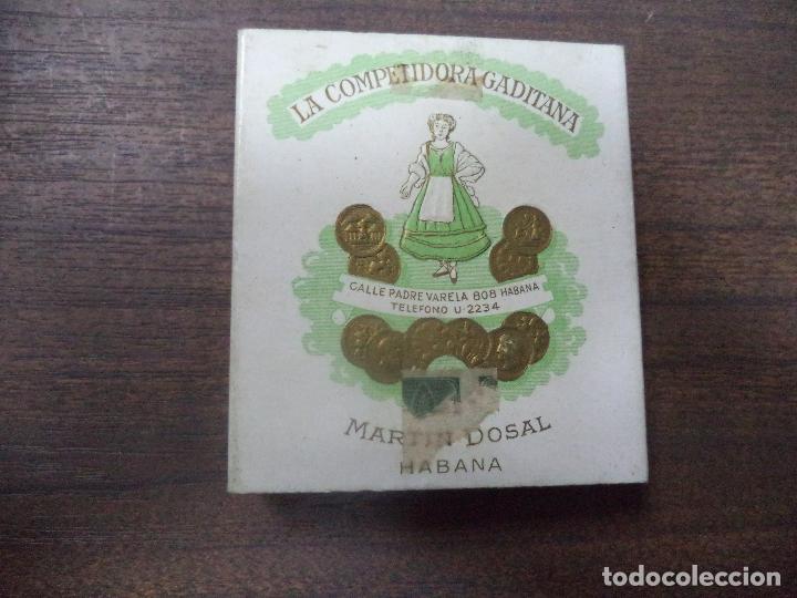 competidora cigarettes paquete de tabaco de carton. la competidora gad