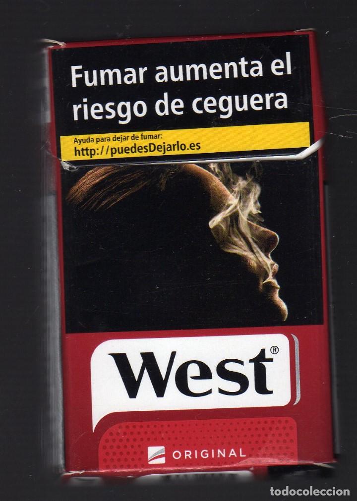 Paquetes de tabaco: CAJETILLA VAC&Iacute;A DE WEST ORIGINAL - Foto 1