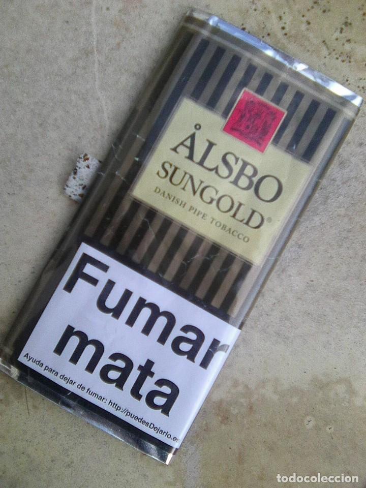 alsbo sungold tobacco alsbo sungold - estuche sobre tabaco de pipa