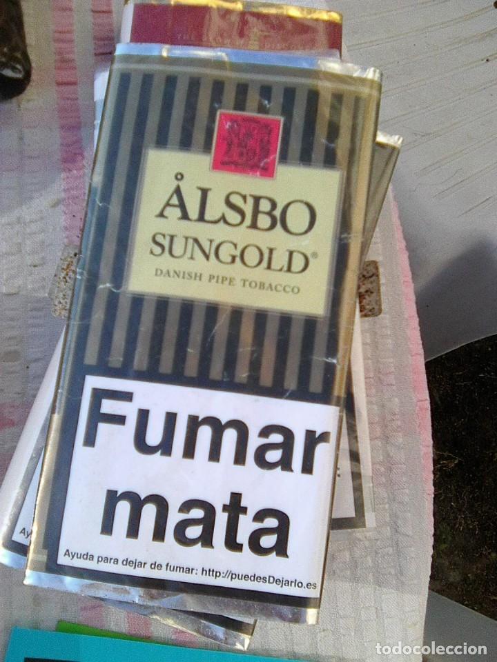 sobre estuche tabaco de pipa - alsbo sungold