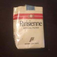 Paquetes de tabaco: ANTIGUO PAQUETE DE TABACO PARISIENNE