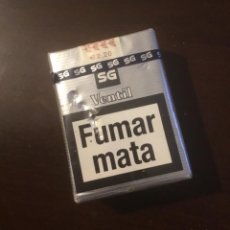 Paquetes de tabaco: ANTIGUO PAQUETE DE TABACO VENTIL