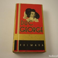 Paquetes de tabaco: DUC GEORGE , ANTIGUA CAJETILLA DE 10 SENORITAS . VACIA.