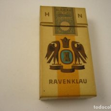 Paquetes de tabaco: RAVENKLAU , CAJETILLA DE 10 ZIGARETTEN . VACIA.