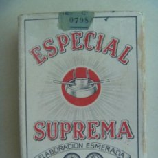 Paquetes de tabaco: PAQUETE DE TABACO : CIGARRILLOS ESPACIAL SUPREMA . SANTA CRUZ DE TENERIFE.. Lote 140555322