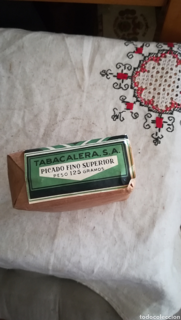 Paquetes de tabaco: Antiguo paquete de tabaco picado - Foto 2