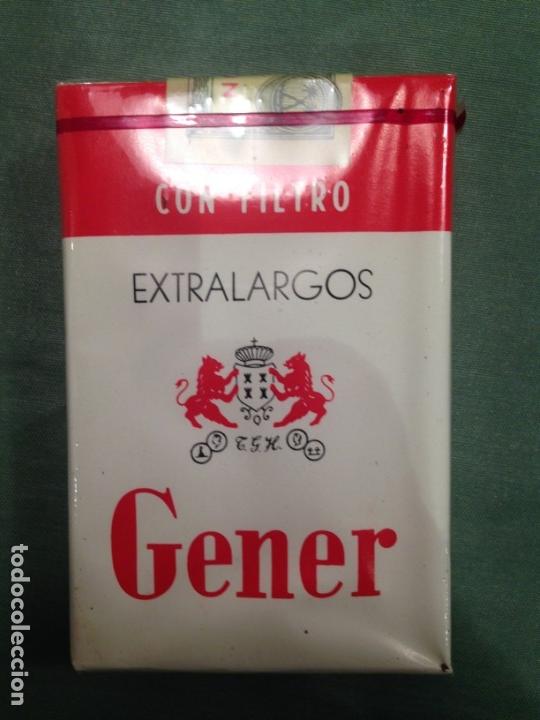 Paquetes de tabaco: Gener extralargos precintada - Foto 1