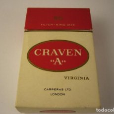 Paquetes de tabaco: CRAVEEN A, PAQUETE VACIO