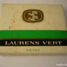 Paquetes de tabaco: LAURENS VERT , ANTIGUA CAJETILLA DE TABACO .VACIA