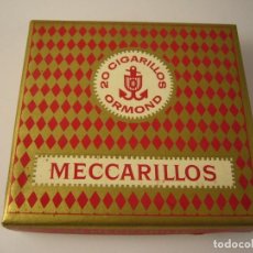 Paquetes de tabaco: MECCARILLOS , ANTIGUA CAJETILLA DE TABACO. 20 CIGARRILLOS . VACIA.
