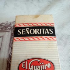 Paquetes de tabaco: PAQUETE VACÍO DE TABACO SEÑORITAS