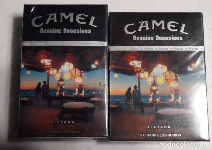 Paquetes de tabaco: 2 cajetillas camel edicion limitada de Argentina - Foto 1