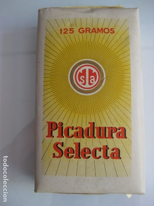Paquetes de tabaco: TABACALERA, S.A. - PICADURA SELECTA - 125grs - Foto 1