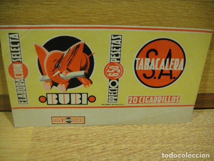 Paquetes de tabaco: cigarrillos rubi - tabacalera s.a. - Foto 1