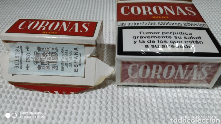 Paquetes de tabaco: Paquete de tabaco coronas - Foto 3