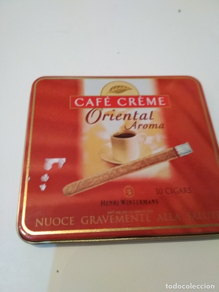 Paquetes de tabaco: Lata de tabaco Oriental - Foto 1