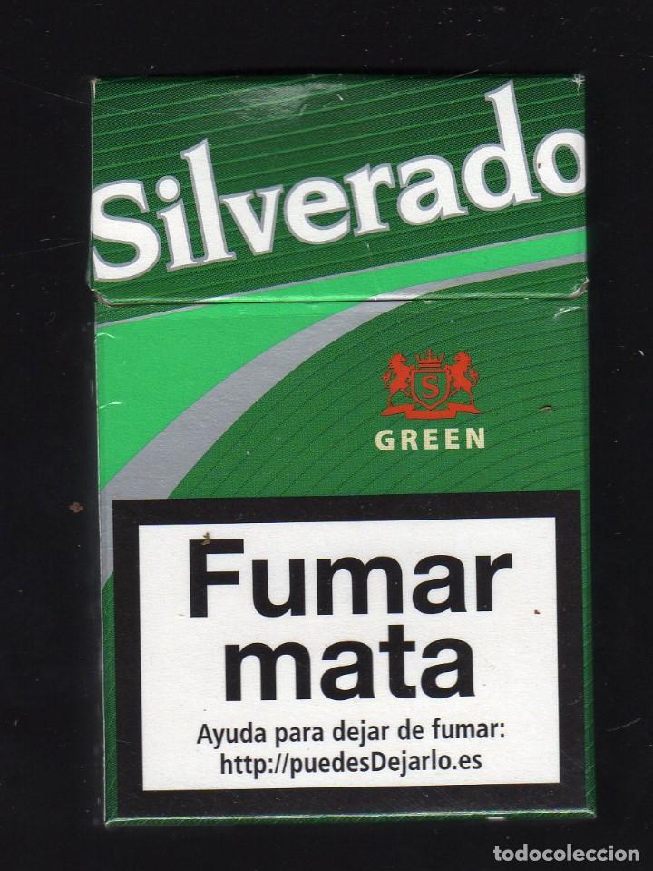 Paquetes de tabaco: CAJETILLA VAC&Iacute;A DE SILVERADO GREEN - Foto 1