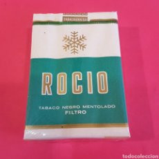 Paquetes de tabaco: PAQUETE DE TABACO MENTOLADO ROCIO. Lote 333500483