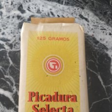 Paquetes de tabaco: PAQUETE DE TABACO - PICADURA SELECTA DE TABACALERA S.A. - 125 GRAMOS. Lote 208432526
