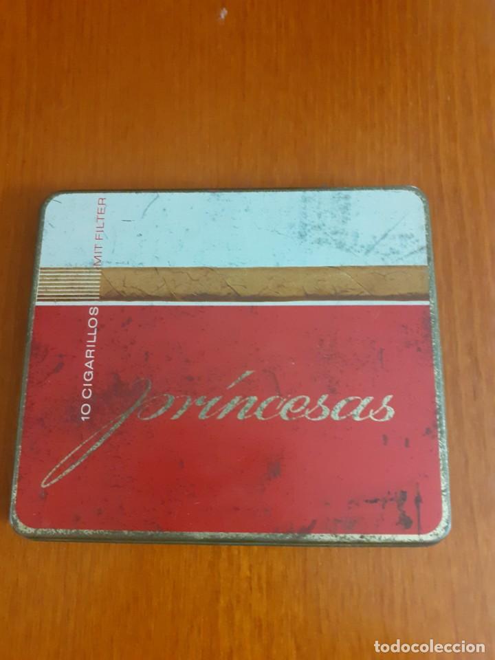 Paquetes de tabaco: antigua cajetilla de cigarrillos Princesa - Foto 1