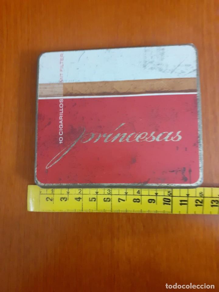Paquetes de tabaco: antigua cajetilla de cigarrillos Princesa - Foto 3