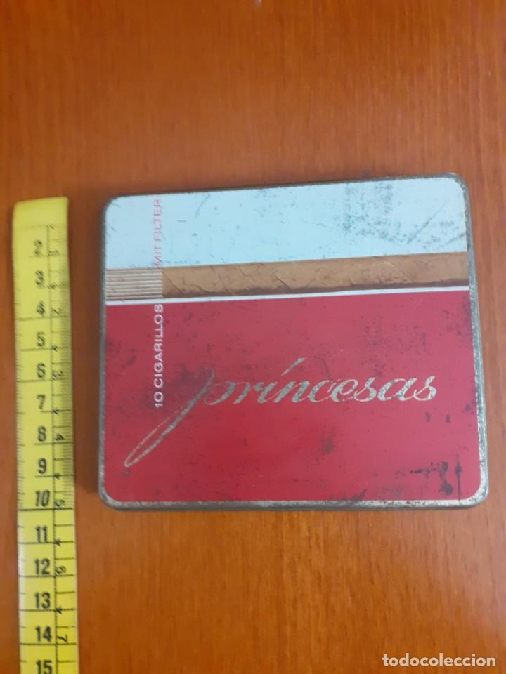 Paquetes de tabaco: antigua cajetilla de cigarrillos Princesa - Foto 4