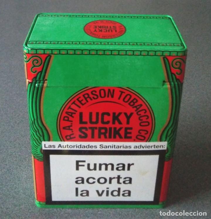 Paquetes de tabaco: Lata de tabaco Lucky Strike - Foto 2