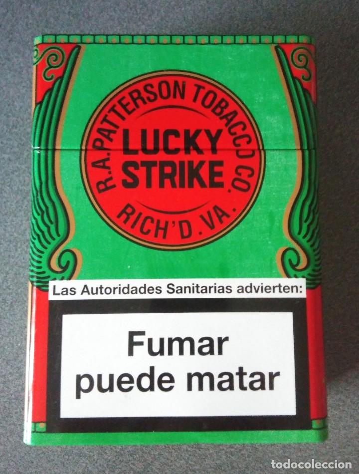 Paquetes de tabaco: Lata de tabaco Lucky Strike - Foto 3