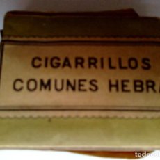 Paquetes de tabaco: ANTIGUO PAQUETE DE 14 CIGARILLOS COMUNES HEBRA,COMPAÑIA ARRENDATARIA DE TABACOS,SIN ABRIR (DESCRIPCI. Lote 220637052