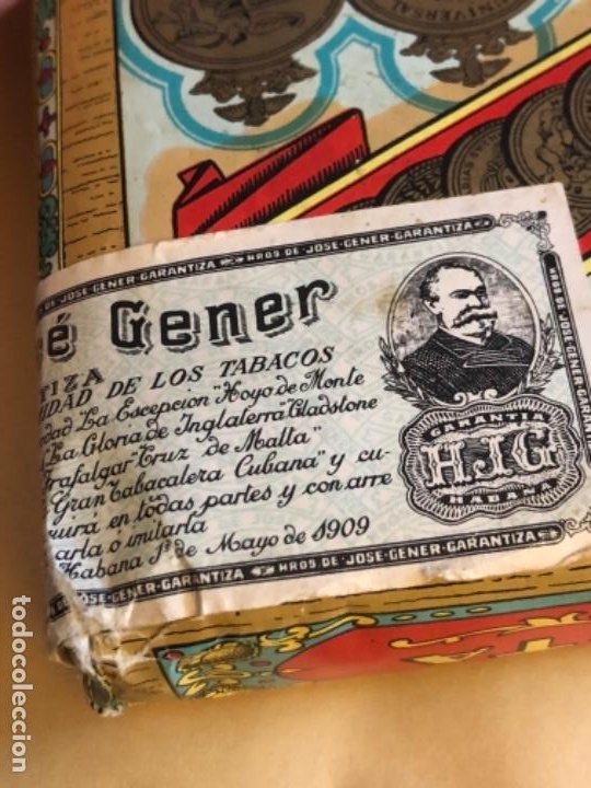 Paquetes de tabaco: Antiguo paquete con picadura de tabaco, 1909 - Foto 7 - 236175850