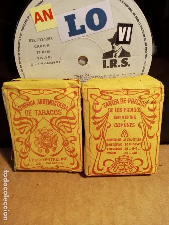 Paquetes de tabaco: COMPA&Ntilde;IA ARRENDATARIA DE TABACOS . - Foto 1