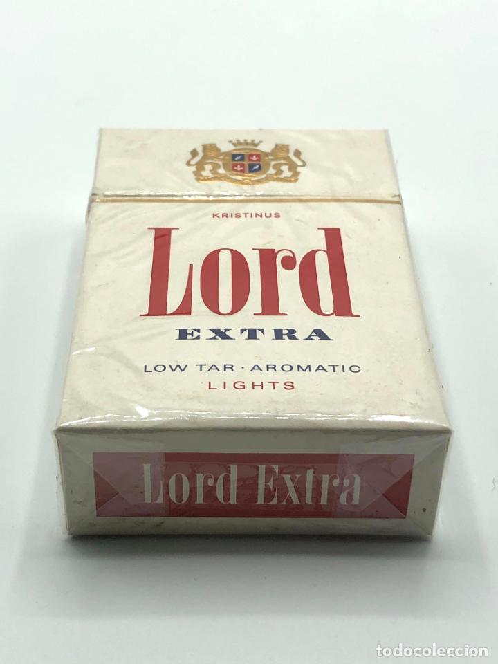lord extra cigarettes lord extra antiguo paquete de tabaco vacio ciga