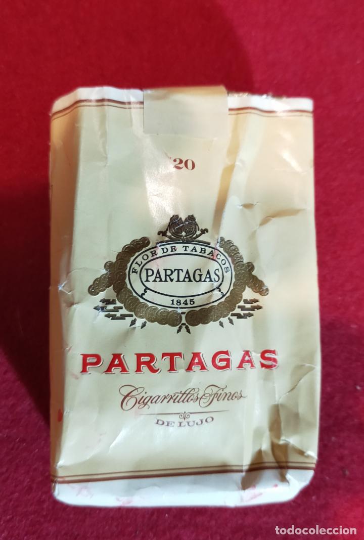 Paquetes de tabaco: PARTAGAS - VACIO - PAPEL - Foto 2