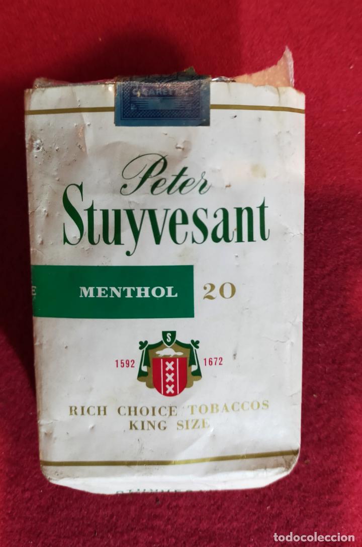 Paquetes de tabaco: PETER STUYVENSANT MENTHOL - VACIO - PAPEL - Foto 1