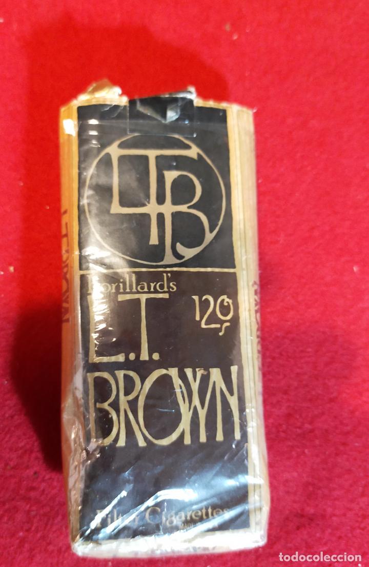 Paquetes de tabaco: L.T. BROWN 120S. - VACIO - PAPEL - Foto 1
