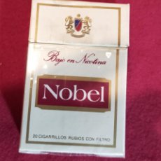 Paquetes de tabaco: NOBEL - VACIO - CARTON