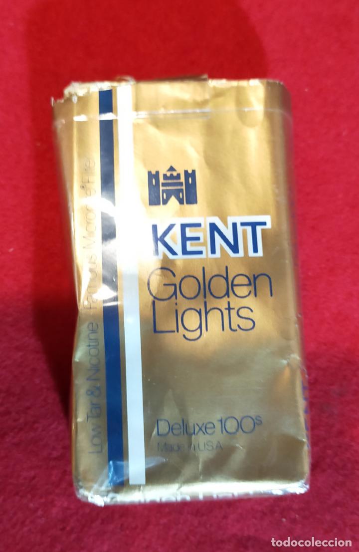 Paquetes de tabaco: KENT GOLDEN VACIO - PAPEL - Foto 2