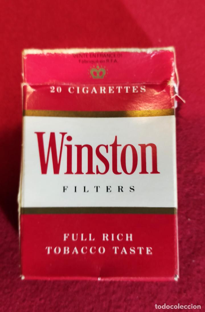 Paquetes de tabaco: WINSTON VACIO - PAPEL - Foto 2