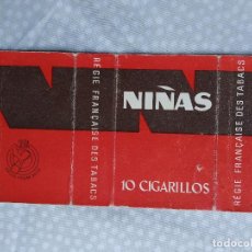 Paquetes de tabaco: ENVOLTORIO PAQUETE DE TABACO NIÑAS CIGARRILLOS. Lote 301329848