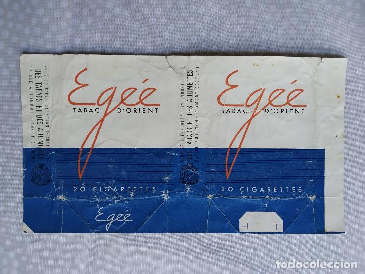 Paquetes de tabaco: ENVOLTORIO PAQUETE DE TABACO EGEE TABAC D`ORIENT - Foto 1