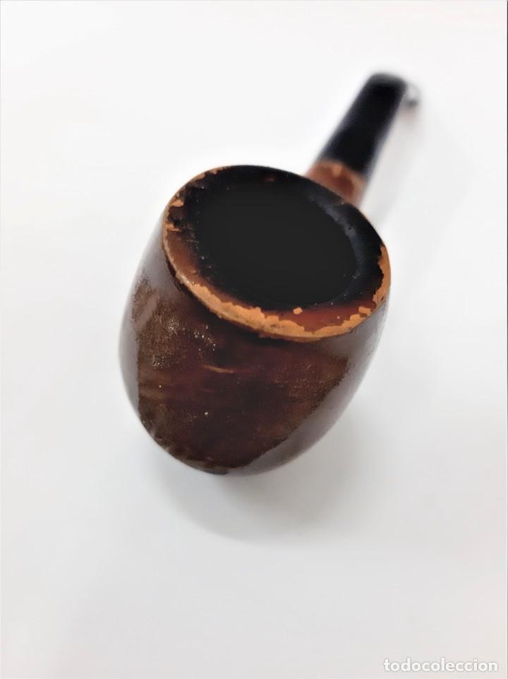 Paquetes de tabaco: Pipa de tabaco de madera vintage - Foto 3