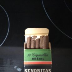Paquetes de tabaco: PAQUETE DE CIGARRILLOS SEÑORITAS BRASIL. Lote 309045873